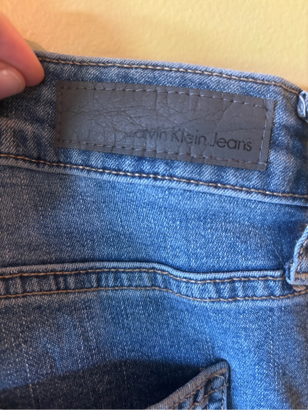 Calvin Klein Jeans Women’s Skinny Blue Stretch Denim